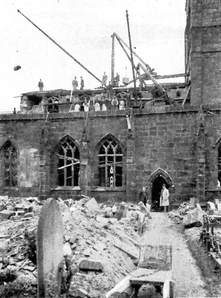 The last restoration of Acton church