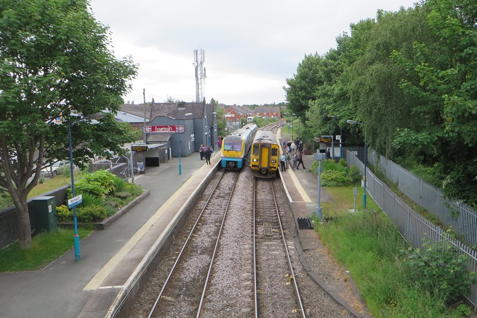 L&NWR. Shrewsbury Whitchurch Railway Station Photo 5 Crewe 