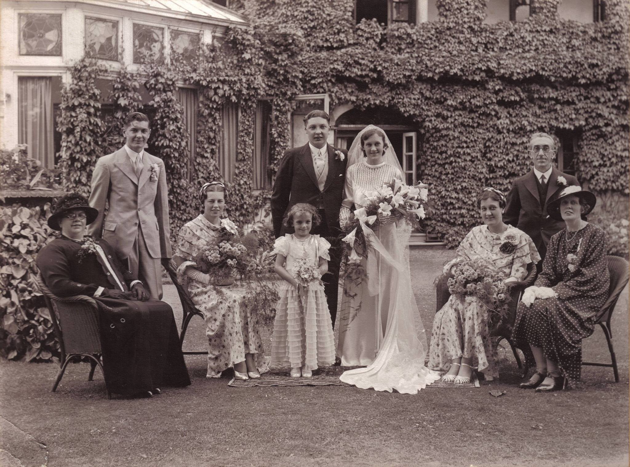 1920s wedding of Florence Knowles to Albert Peake